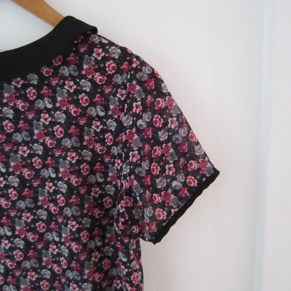 BLOUSE Flower sheer - Picture 4 of 10